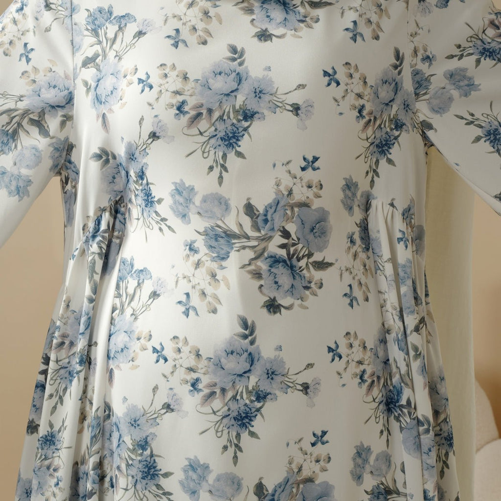 Printed Reversible Abaya (MA082)