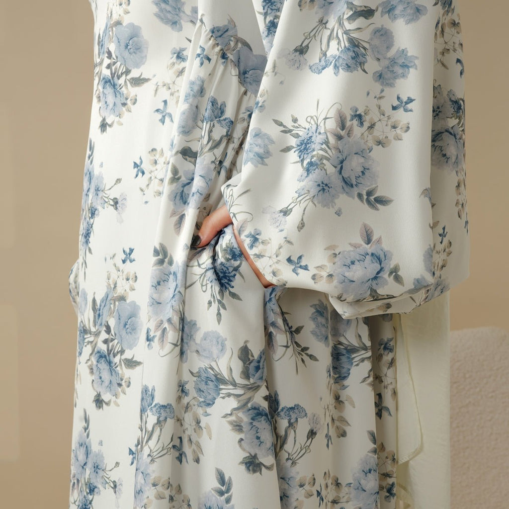 Printed Reversible Abaya (MA082)