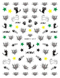 Newest Cats 3D Nail Art Sticker Decal Template Nail Tool Decorations Cute Nail Stickers for Kids and Little Girls Sheets Self Adhesive Nail Art Stickers 3D Animal Nail Decals Nail Art Decoration Set Including Cat Dog Strawberry Bear Chick Bunny Pat