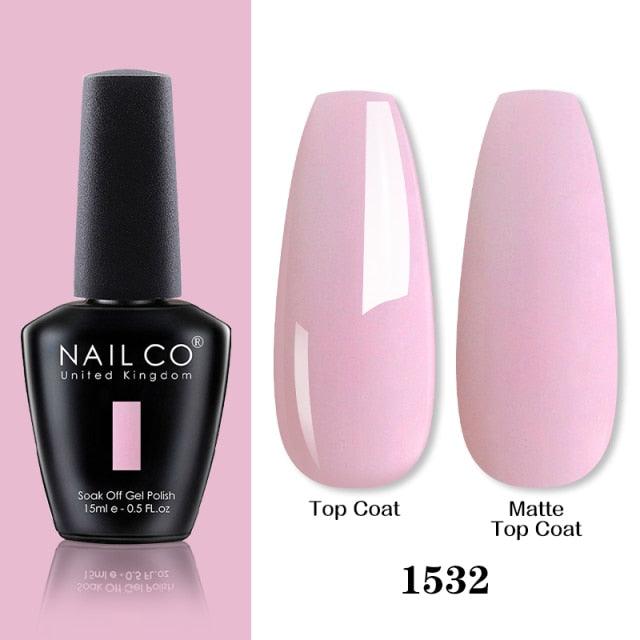 Womens Gel Nail Polish Multi Glossy and Matte Colors Elegant Manicure Design For Womens