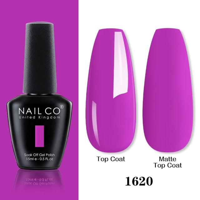Womens Gel Nail Polish Multi Glossy and Matte Colors Elegant Manicure Design For Womens