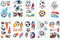 10pcs Dinosaur Sticker Temporary Tatoo Waterproof Colorful Elegant Children Tattoos