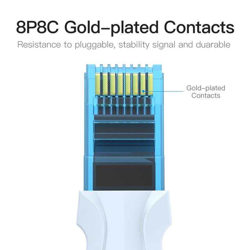 Elegant Cat5e Ethernet Cable UTP Lan Cable RJ45 Connectors Cat5 Network Ethernet LAN Cable Computer Router Cat5 Internet Cable