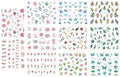 New 3D Self-Adhesive Neon Curve Serpentine Stripe Nails Stickers Acrylic Decorations Manicure Carving Design Exquisite Pattern Nail Art Supplies Self-Adhesive Nail Nail Art Stickers Red Lips Nails Decals Sticker Hot Sexy Girl Tip