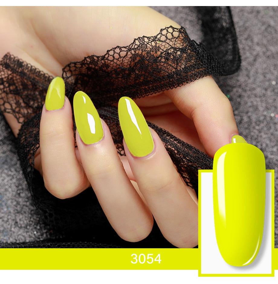 Shiny Womens Gel Nail Polish Permanent Painting Glossy Matte Effect For Manicure Nail Art Design For Womens and Girls