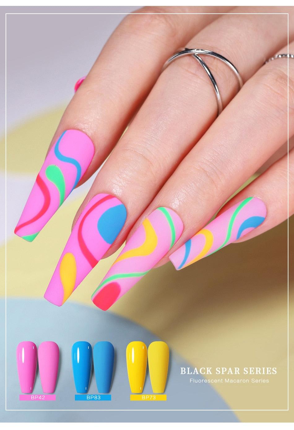 Luxury Modern  New Popular Womens Gel Nail Polish Permanent Varnish 10ml Elegant Fashion Design Nail Polish For Women and Girls
