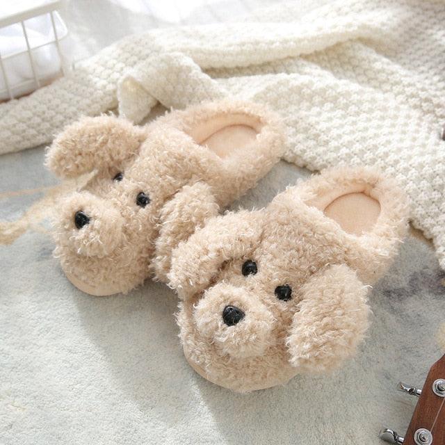 Couples Home Slippers Warm Cute Womans Mens Slipper Winter Shoes New Fashion Casual Fur Plush Slides Winter Slippers For Women House Slippers Fluffy Soft Comfy Fuzzy Slippers Faux Fur Plush Anti-Skid Slippers