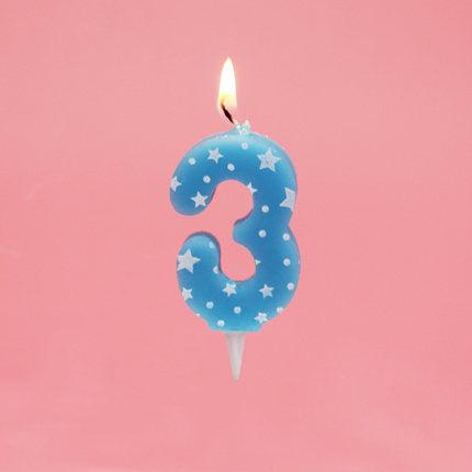0-8 Years Birthday Candle New Girls Kids Birthday Numbers Candle Cake Candles Colorful Birthday Cake Candles for Kids Adults Number Cake Topper Decoration For Birthday Wedding Crown Smoke-free Cake Candles for For Cake Party Supplies