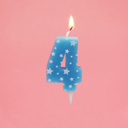 0-8 Years Birthday Candle New Girls Kids Birthday Numbers Candle Cake Candles Colorful Birthday Cake Candles for Kids Adults Number Cake Topper Decoration For Birthday Wedding Crown Smoke-free Cake Candles for For Cake Party Supplies