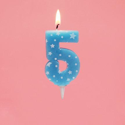 0-8 Years Birthday Candle New Girls Kids Birthday Numbers Candle Cake Candles Colorful Birthday Cake Candles for Kids Adults Number Cake Topper Decoration For Birthday Wedding Crown Smoke-free Cake Candles for For Cake Party Supplies