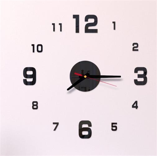 3D Creative Acrylic Mirror Wall Clock  Wall Acrylic Clock Modern Acrylic Mirror Surface 3D Luxury Big Size Wall Stickers Decor Clocks Numbers Stickers for Home Office Decorations Gift Coffee Shape Acrylic Coffee Cup Wall Sticker Quartz Clock