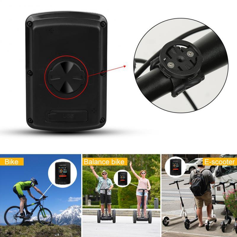 GPS Wireless Bike Computer Waterproof Bicycle Odometer Large Color LCD Screen Maps Navigation Cycling Speedometer Wired Bicycle Speedometer Waterproof Cycle Computer With Backlight LCD Display Automatic Sleep