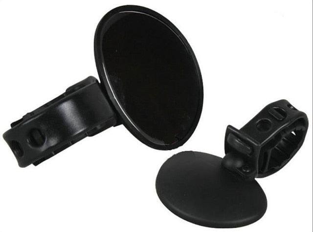 1PC Universal Round Bicycle Rearview Mirror Handlebar Rotate Wide-angle Mirror For Road Bike Cycling Accessories Adjustable Rearview Mirror Rotatable Rear-View Mirrors Handlebar Mounted Glass Mirror Universal Rearview Mirror For Mountain Bike