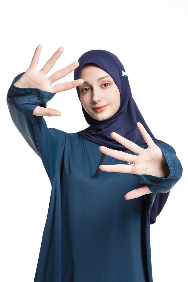 Quick-Dry Activewear with Thumb Holes Sports Top (MS289)