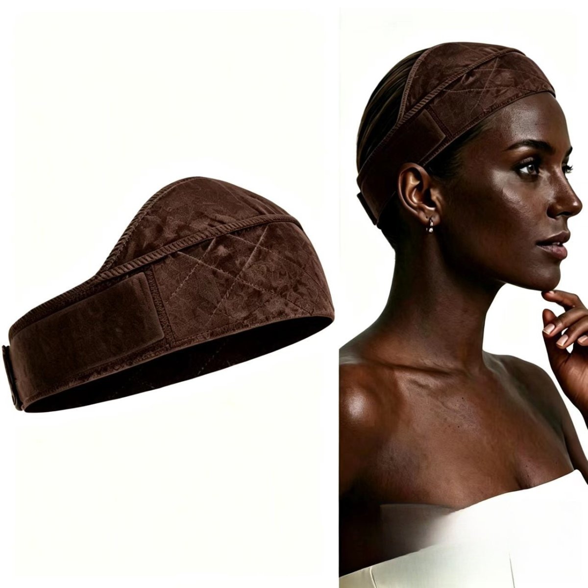 Quilted Elastic Hijab Grip Band(MAC433)