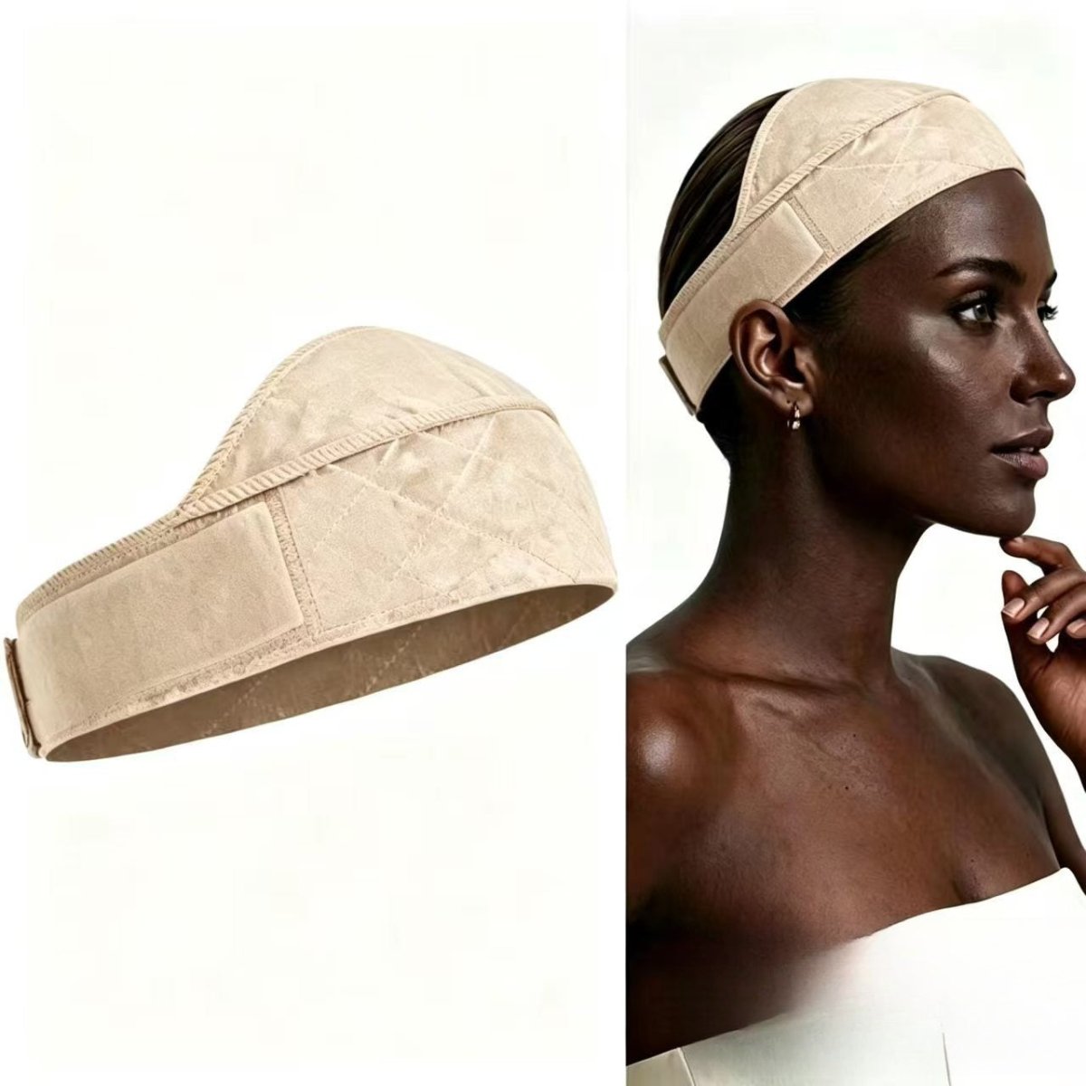 Quilted Elastic Hijab Grip Band(MAC433)