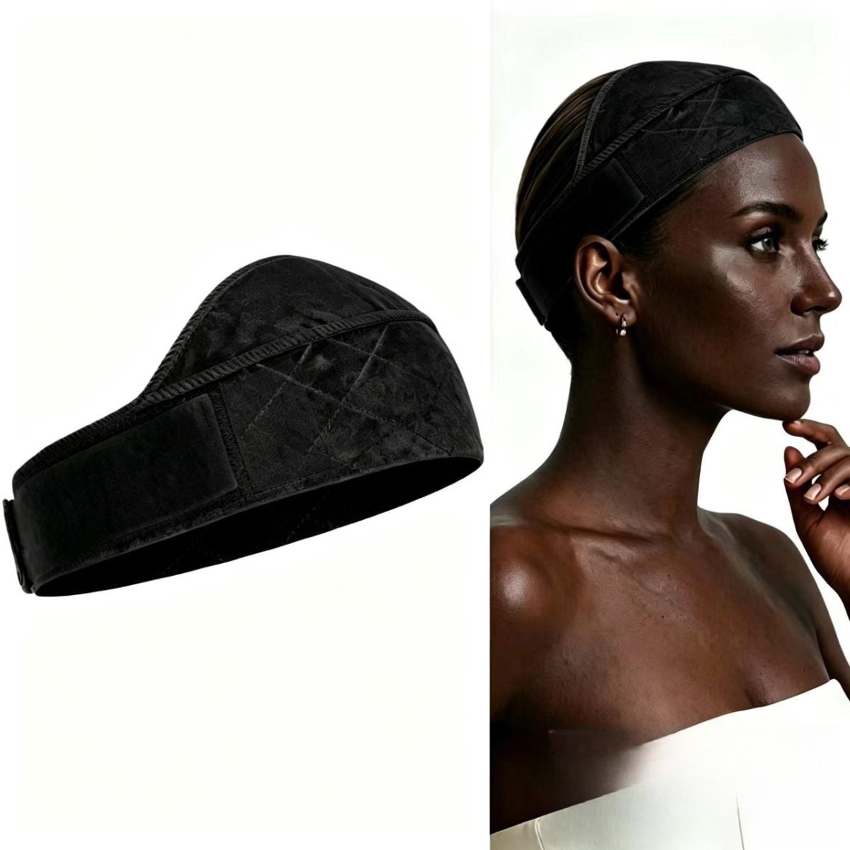 Quilted Elastic Hijab Grip Band(MAC433)