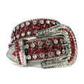 Large Size Rhinestones Belts Western Cowgirl Bling Crystal