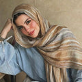 Rayon Gradient Tie-Dye Scarf  | Rayon Gradient Hijab (MH216)