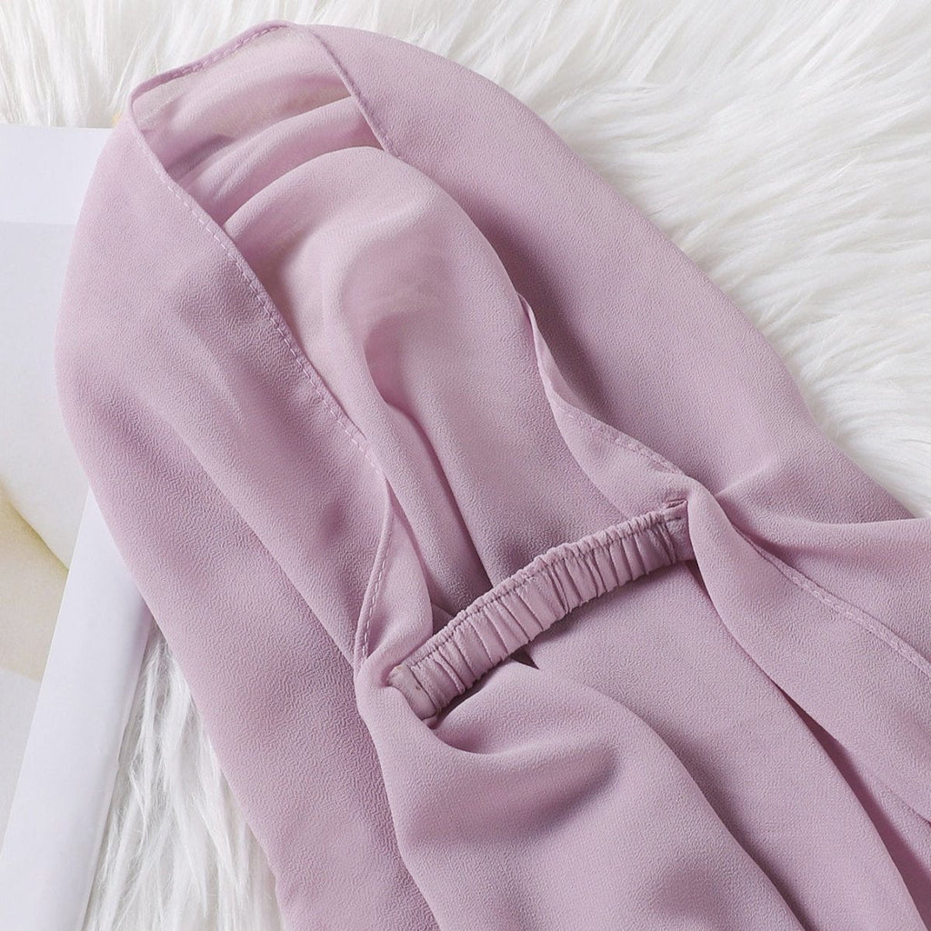 Ready-to-Wear Hijab with Adjustable Elastic (MH219)