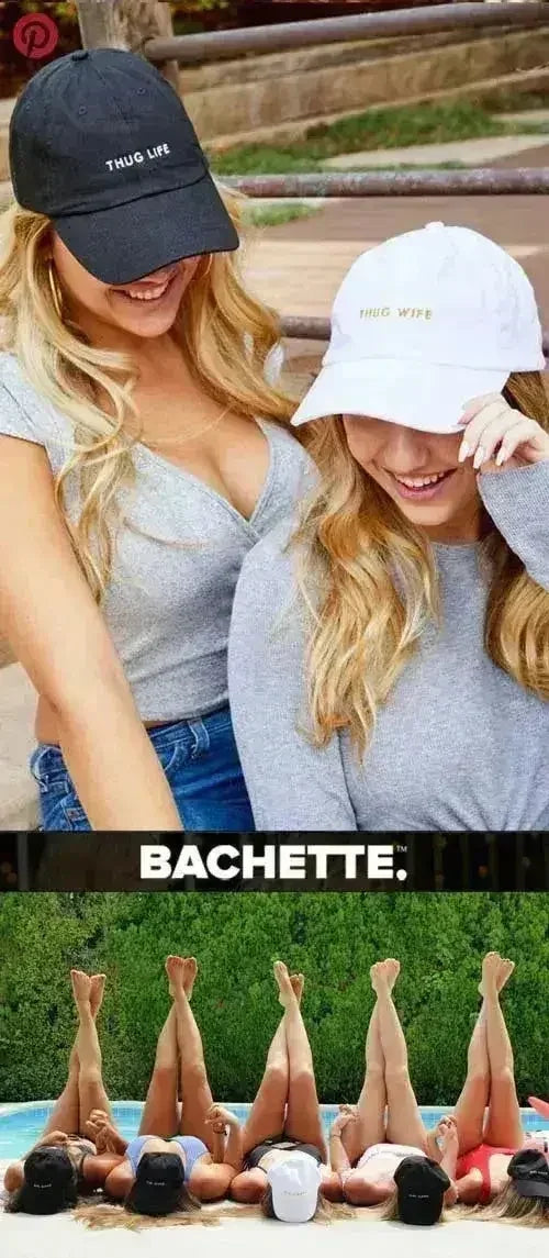 Thug Wife | Thug Life - Bachelorette party dad hats | Femstylo