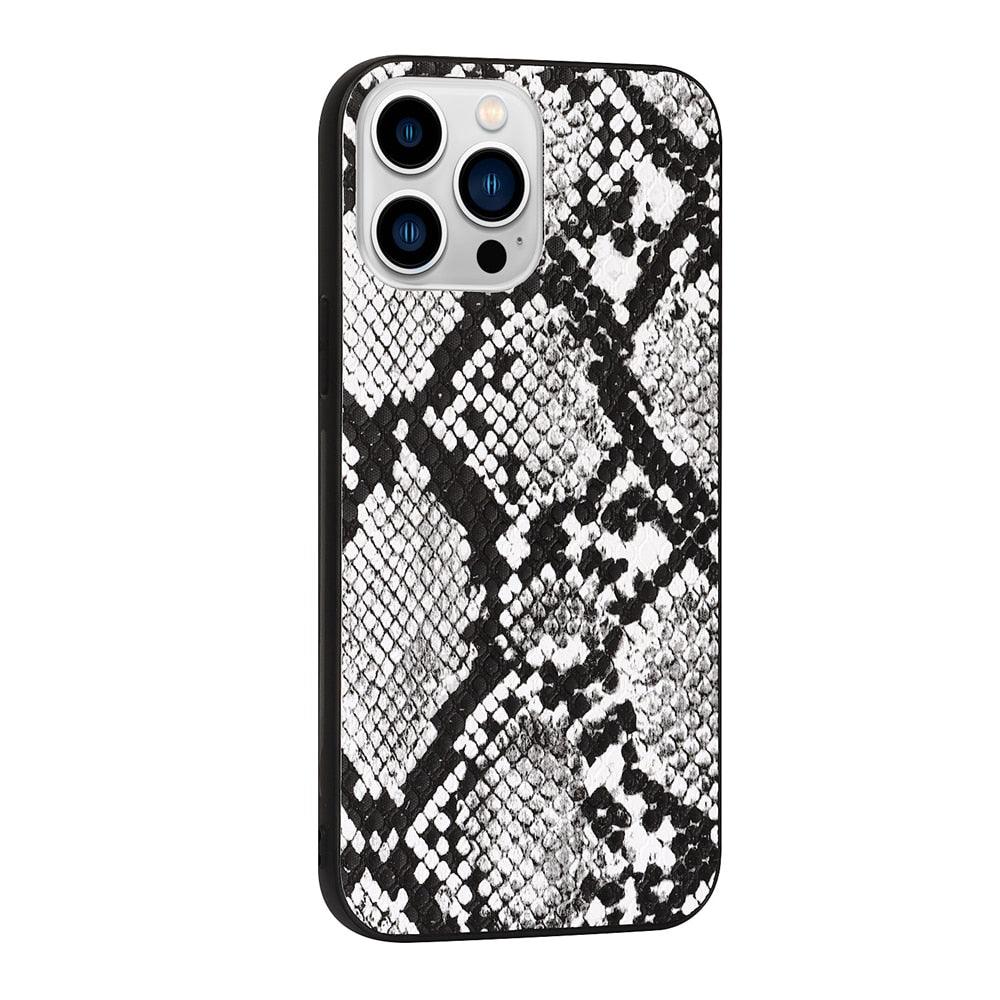 Retro Crocodile Leopard Snake Zebra Pattern Texture PU Leather Cases For iPhone 14 13 Phone Cover Unique Design Shockproof Soft Grip Leather Phone Case For iPhone