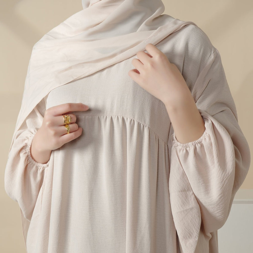 Reversible Abaya Made With Crepe Fabric (MA035)