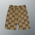 Gucci Monogram pattern shorts