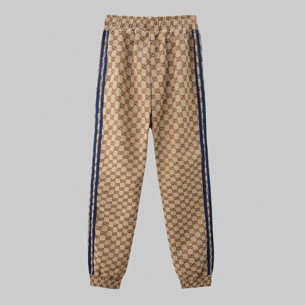 GUCCI ✘ AD Adidas callab GG Jacquard Casual Pants