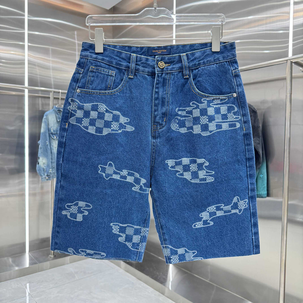 LV denim Shorts
