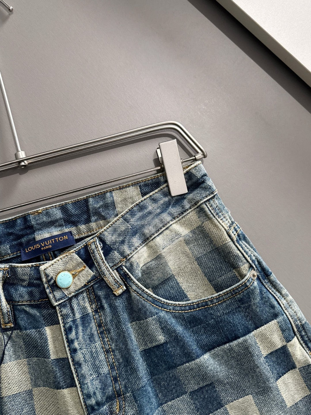 LV Denim Shorts