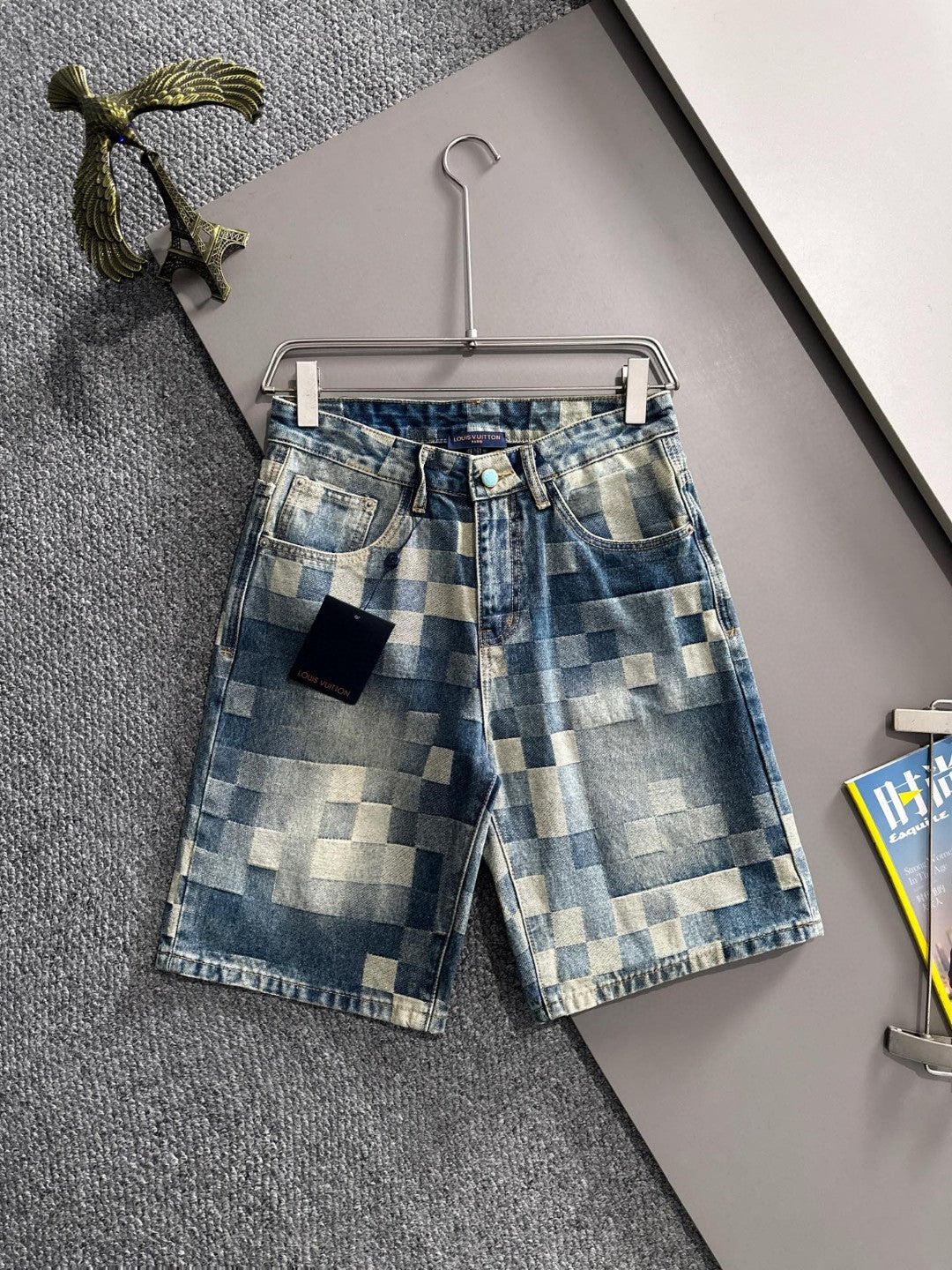 LV Denim Shorts