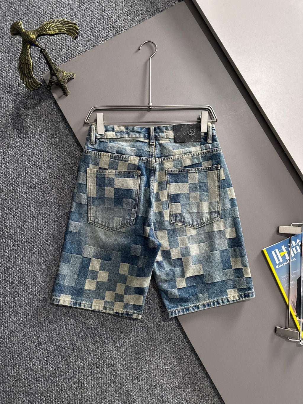 LV Denim Shorts