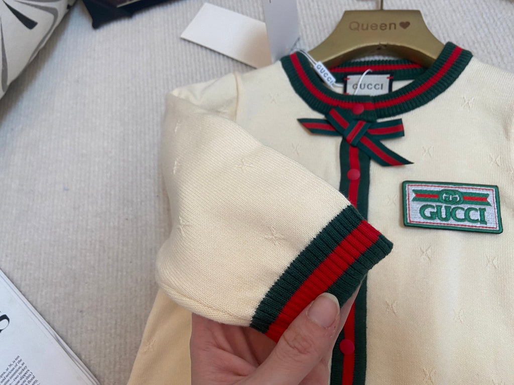 Kids Gucci knitted Romper
