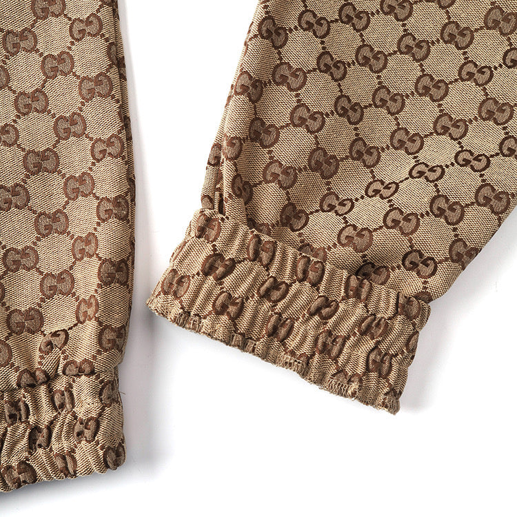 GUCCI ✘ AD Adidas callab GG Jacquard Casual Pants