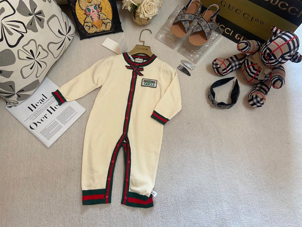 Kids Gucci knitted Romper