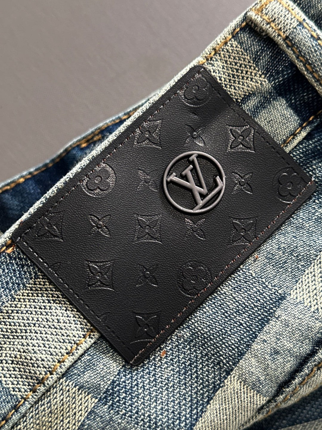 LV Denim Shorts