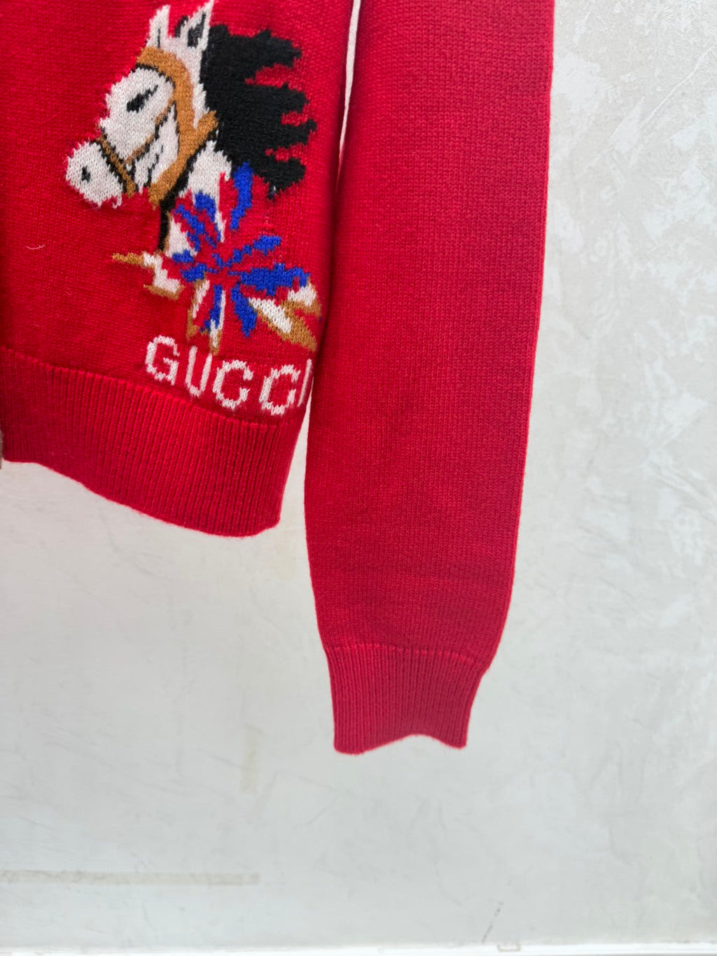 Gucci Women's V-neck Knitted Cardigan