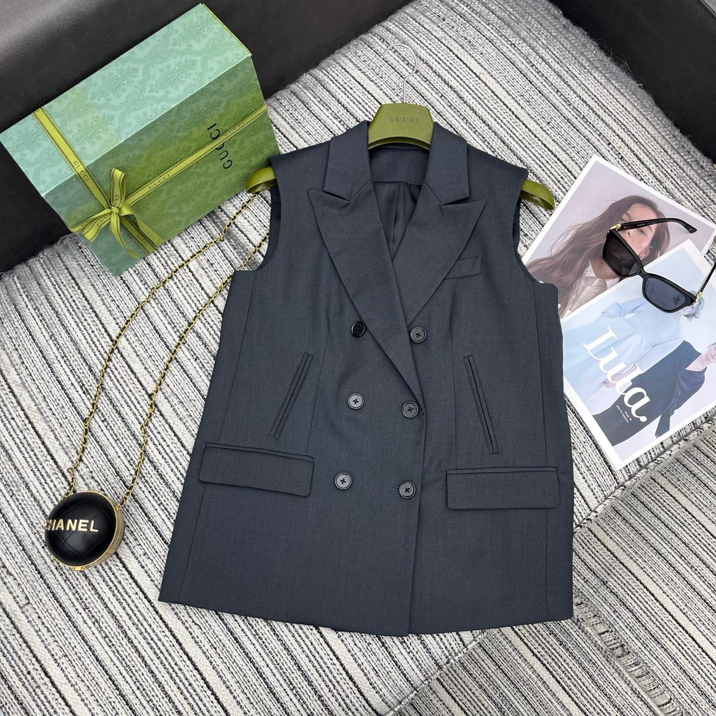 Gucci Women's Vest and Trousers Set