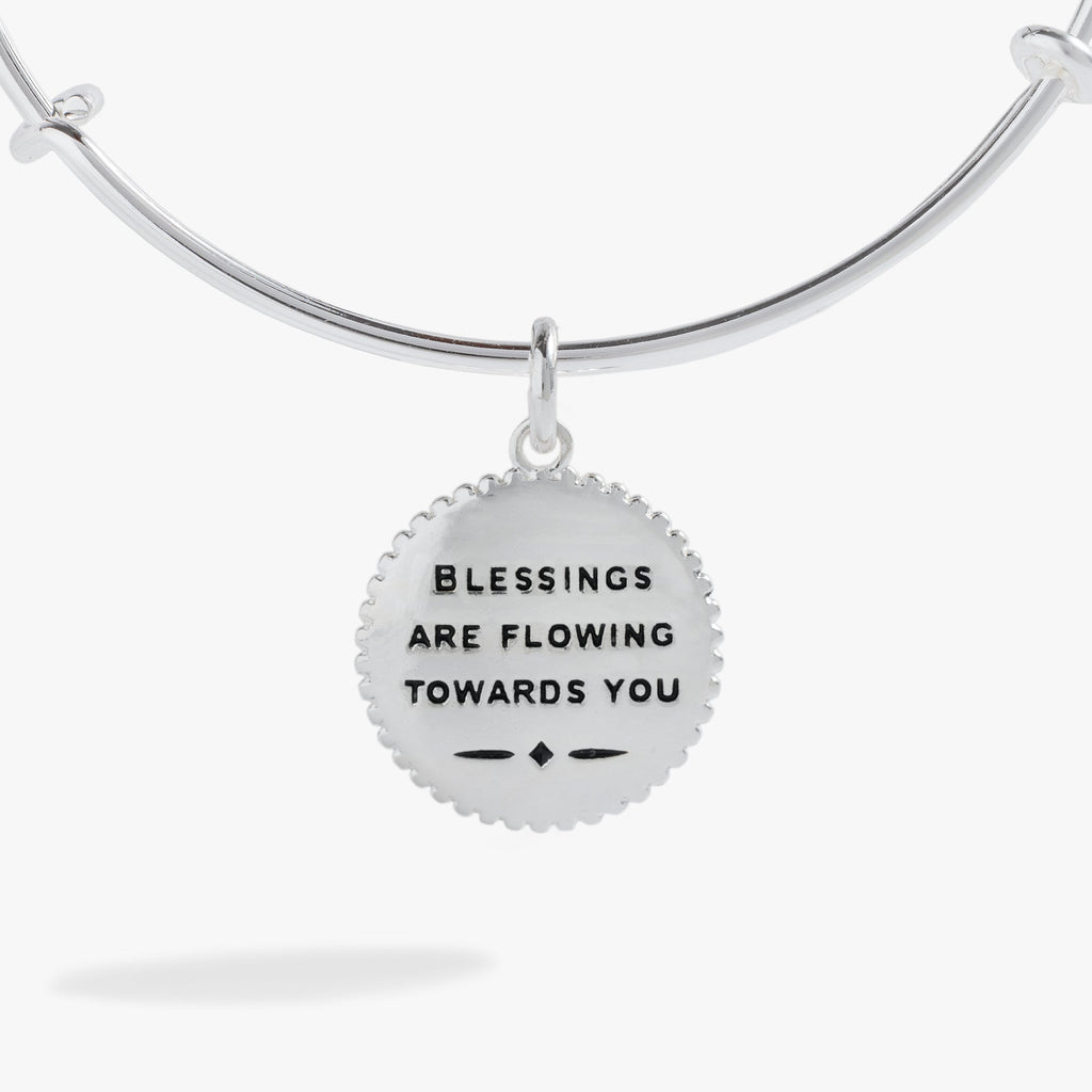 Sand Dollar Charm Bangle