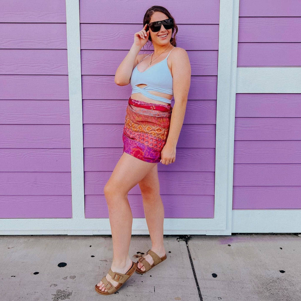 Sari Medley Sarong - Sari Medley Scarf