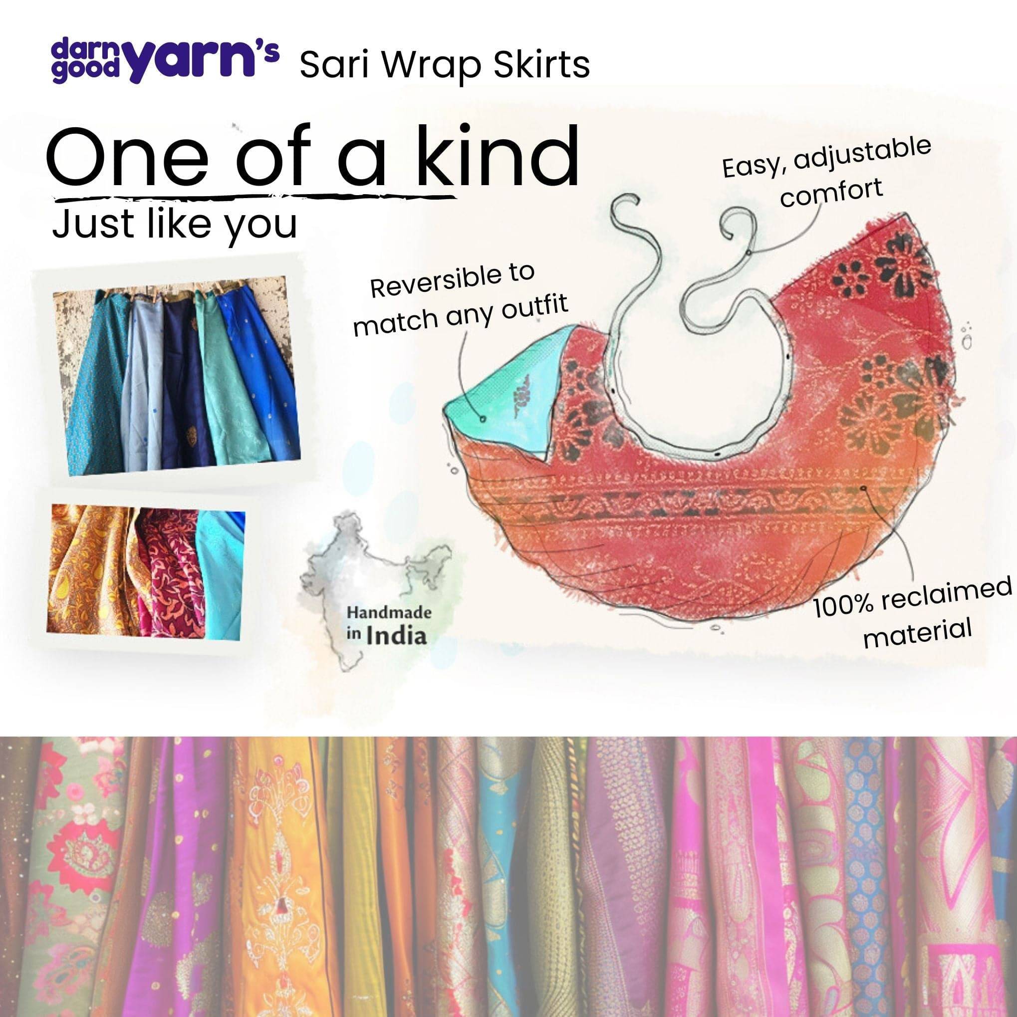 Made With Love: The Original Sari Wrap Skirt