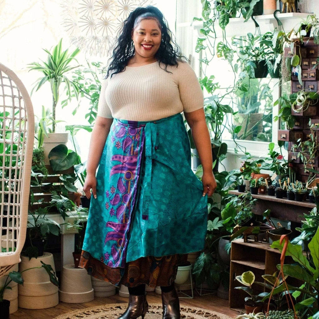 Made With Love: The Original Sari Wrap Skirt