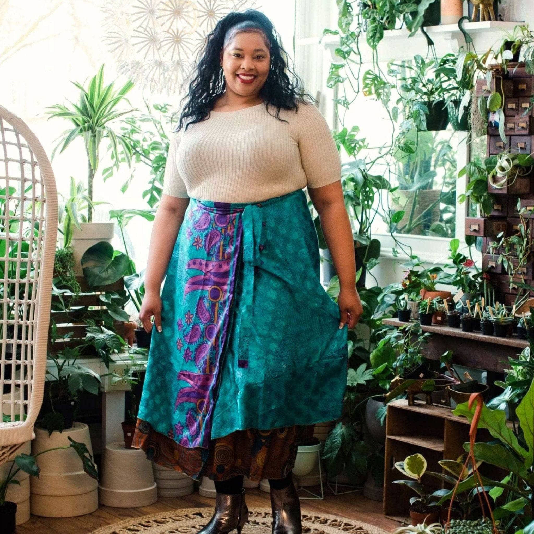 Made With Love: The Original Sari Wrap Skirt