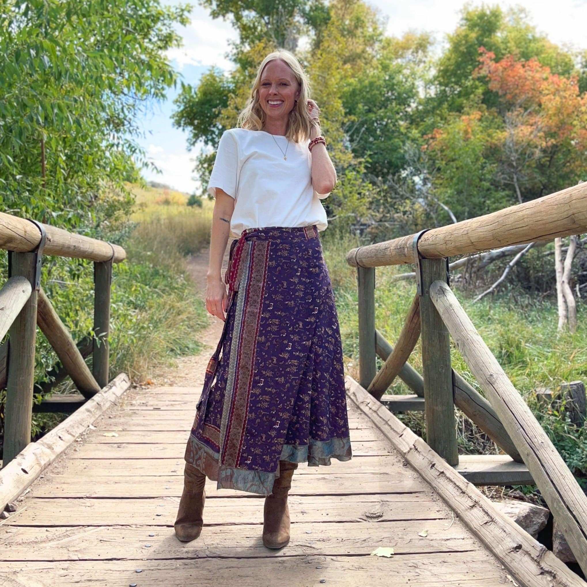 Made With Love: The Original Sari Wrap Skirt