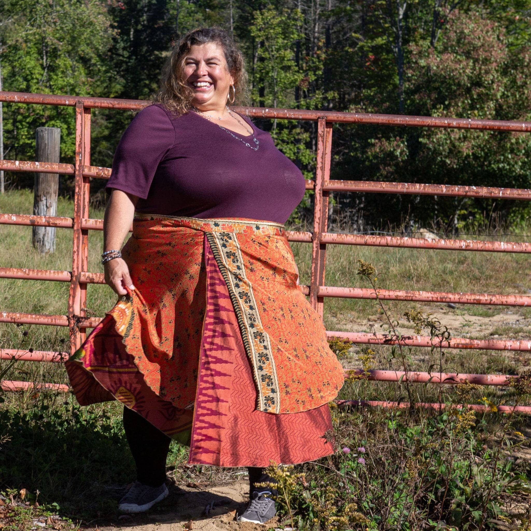 Made With Love: The Original Sari Wrap Skirt