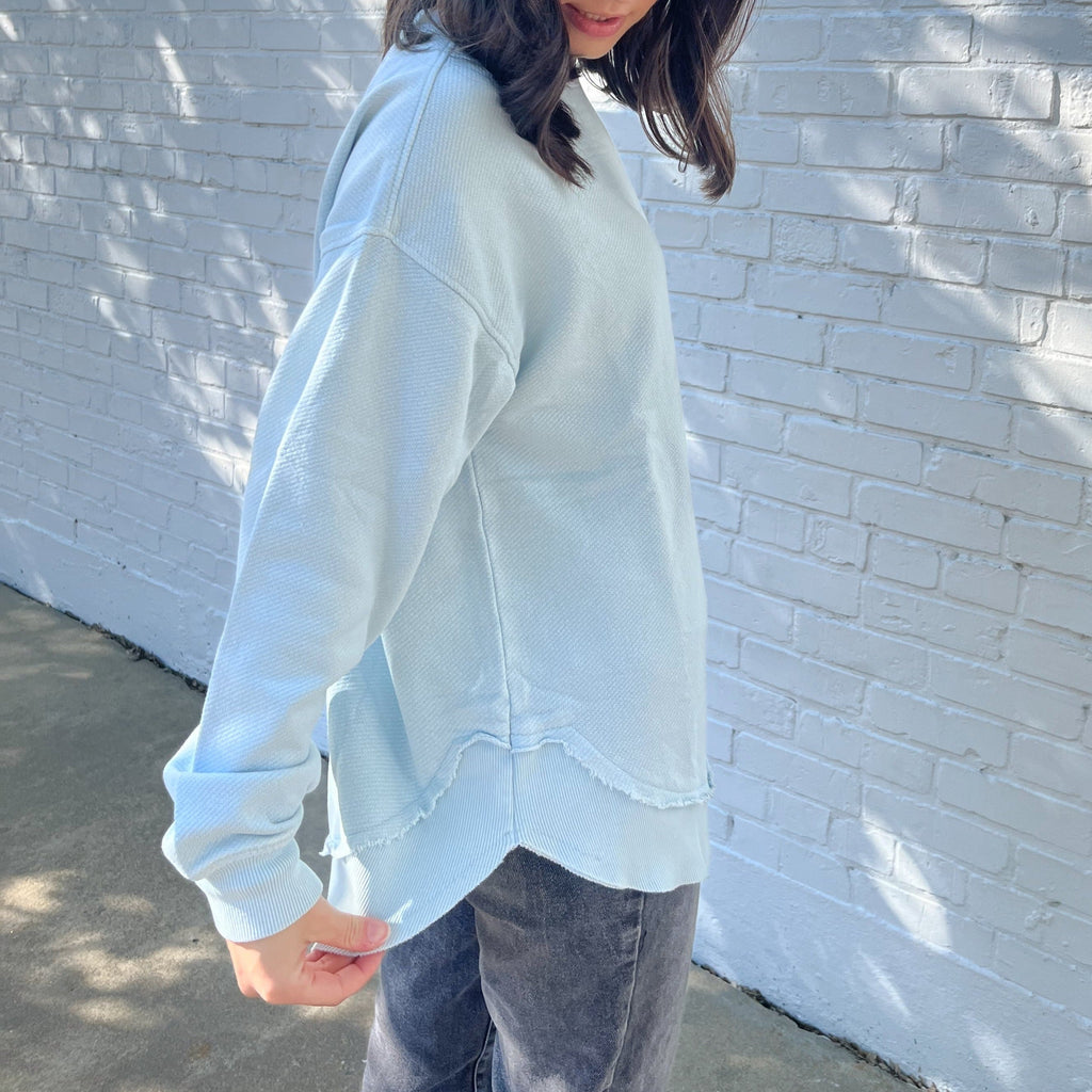 Nantucket Breeze Oversized Terry Poncho