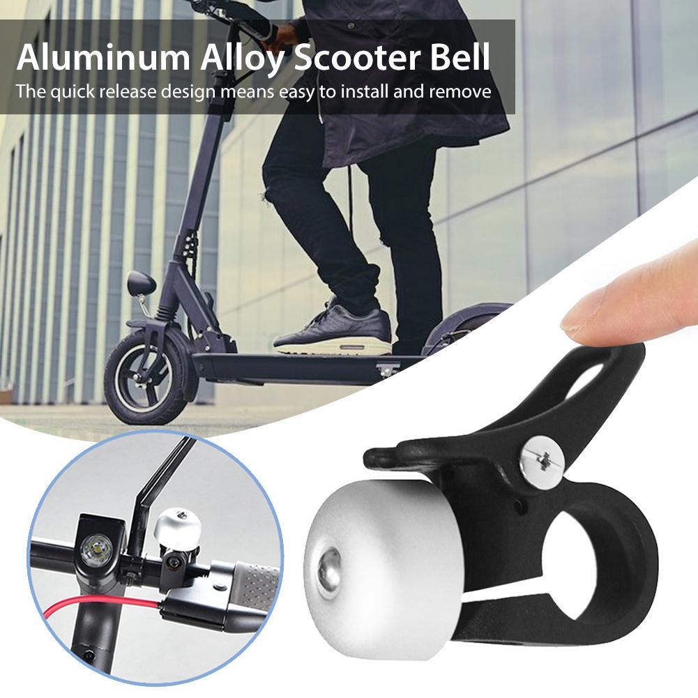 Scooter Bell Horn Aluminum Alloy Bell For Electric Scooter Loud Siren Kid Bike Scooter Bells Cycling Accessories Alloy Bike Bell Classic Bicycle Bell Loud Sound Bike Ring For Road Bike Mountain Bike City Bike