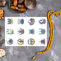 Self-adhesive Ramadan Stickers (MR074)