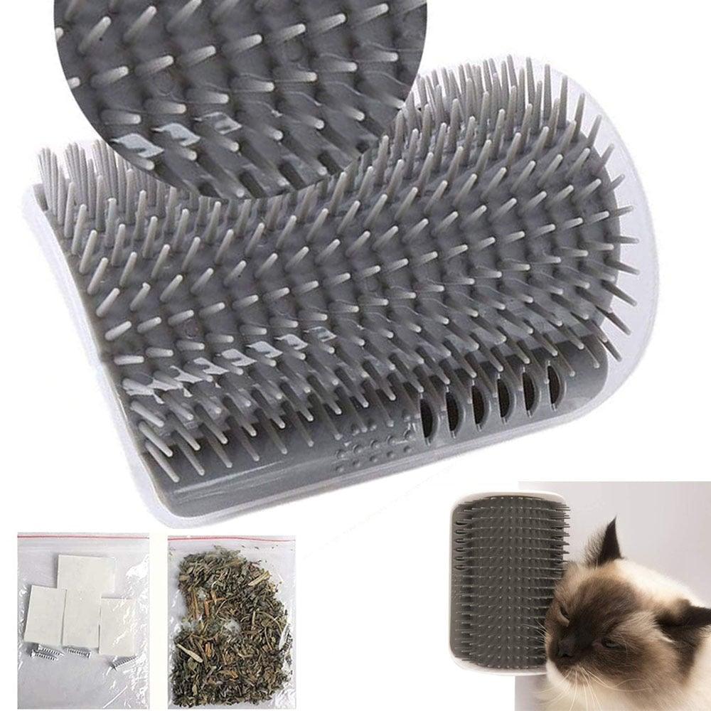 Self Groomer Cat Brush Angle Cat Massager Cat Accessories Self-raising Beautician Massage Comb Cat Toy Cat Supplies Teasing Cat  Self Groomer Cat Brush Interactive Cat Toy